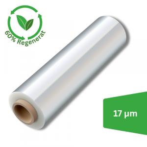 Hand-Stretchfolie 17 µm 500 mm x 300lfm REGENERAT