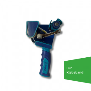 Klebebandabroller für 50 mm Klebeband mit Abrollbremse & Sicherheitsmesser