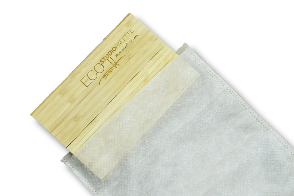 Vlies-Flachbeutel, weiß, geschweißt, 40 g/m², lose im Karton – 250 x 350 mm – Bild 2